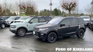 2021 Bronco Sport vs 2017 Land Rover Discovery