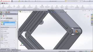 motion simulation in solidworks | How to simulate  a Car Jack motion 