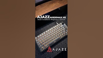 นี่คือ Magnetic Keyboard ที่มี Rapid Trigger และ Actuation. จาก AJAZZ AK820MAX HE #ajazz #ak820maxhe
