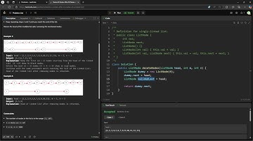 #LeetCode 1474 | Delete N Nodes After M Nodes of a Linked List #Java