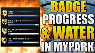 NBA 2K17 BADGE PROGRESS BAR & SUNSET BEACH COURT UNDERWATER?!!