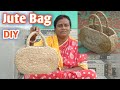 DIY Handmade Jute Rope Hand Bag | Make at home|| #Jute DIY