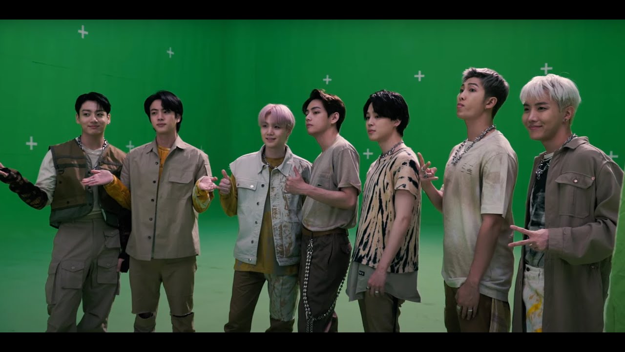 Coldplay X BTS -My Universe [Behind]  ЗА КАДРОМ