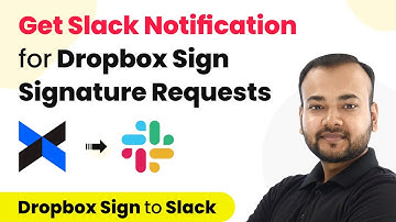 How to Get Notifications in Slack for New Dropbox Sign Signature Requests - Dropbox Sign to Slack