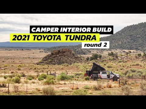 Alu-Cab ModCAP Camper Custom Interior Build for a 2021 Toyota Tundra - Part 2