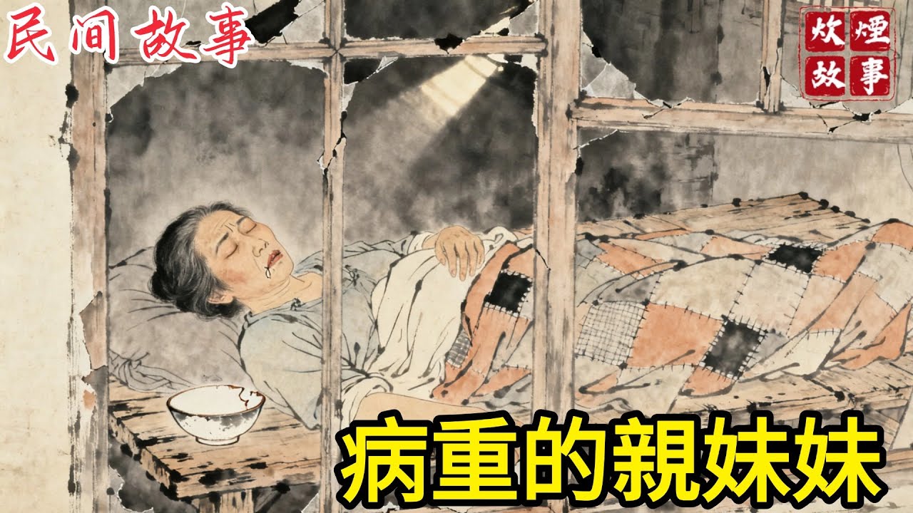 洗碗工偷饅頭被抓，東家竟破例沒追究。但他尾隨至洗碗工家裏，透過破窗一看，那床上病重的婦人，正是他失散多年的親妹妹。#故事頻道#民間故事#故事分享#中國文化#情感#聽書