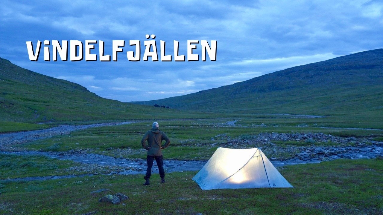 Fjällvandring i Vindefjällen -  till Norra Sytertoppen med lätt packning