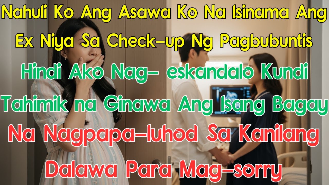 Nahuli Ko Ang Asawa Ko Na Isinama Ang Ex Niya Sa Check-up Ng Pagbubuntis, Hindi Ako Nag- eskandalo