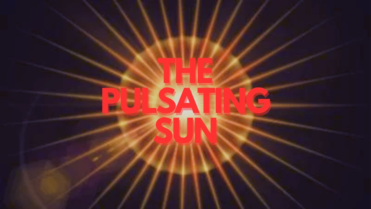 Connecting with the cosmic essence: relax or meditate into the rhythm of the pulsating sun
