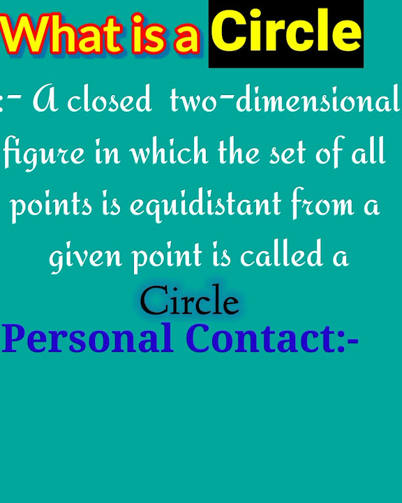 Definition Of Circle What Is Circle YouTube definition-of-circle-parts-of-a-circle-circles-tricks