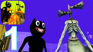 One Night at Cartoon Cat Craft Gameplay Walkthrough Part 1 (IOS/Android) screenshot 4