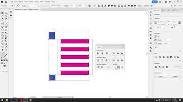 How to evenly distribute objects in Adobe Illustrator artboard space.