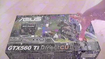 UNBOXING: ASUS GTX 560ti DirectCU II Fermi Graphics Card