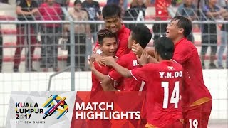 Football ⚽: Match Highlights Myanmar 🇲🇲 vs Singapore 🇸🇬  | 29th SEA Games 2017 screenshot 2