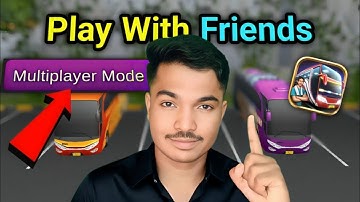 How To Play Multiplayer with Friends 😍 in Bus Simulator Indonesia Kannada!