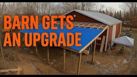 Building a Lean-To in 5 Minutes | Epic Barn Upgrade Timelapse