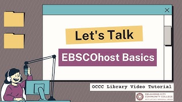EBSCOhost Basics