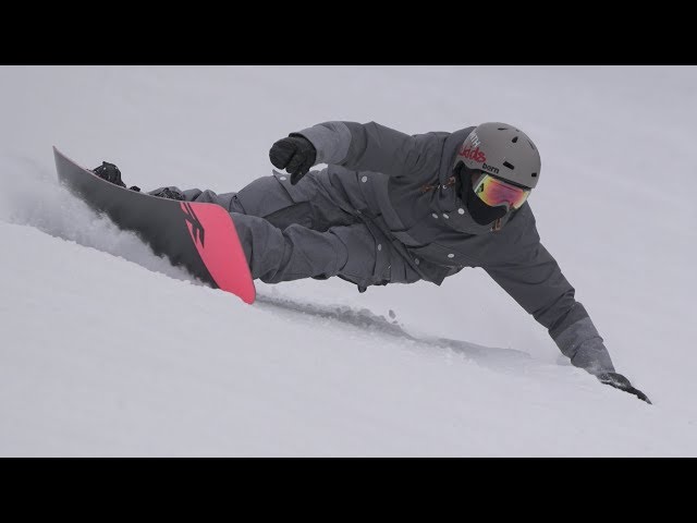 2018-19　きら　スノーボード　カービング　Kira Snowboard Carving