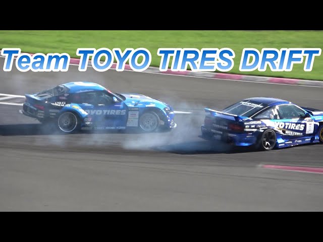 Team TOYO TIRES DRIFT ドリフトデモラン FUJI 86BRZ STYLE 2023toyo