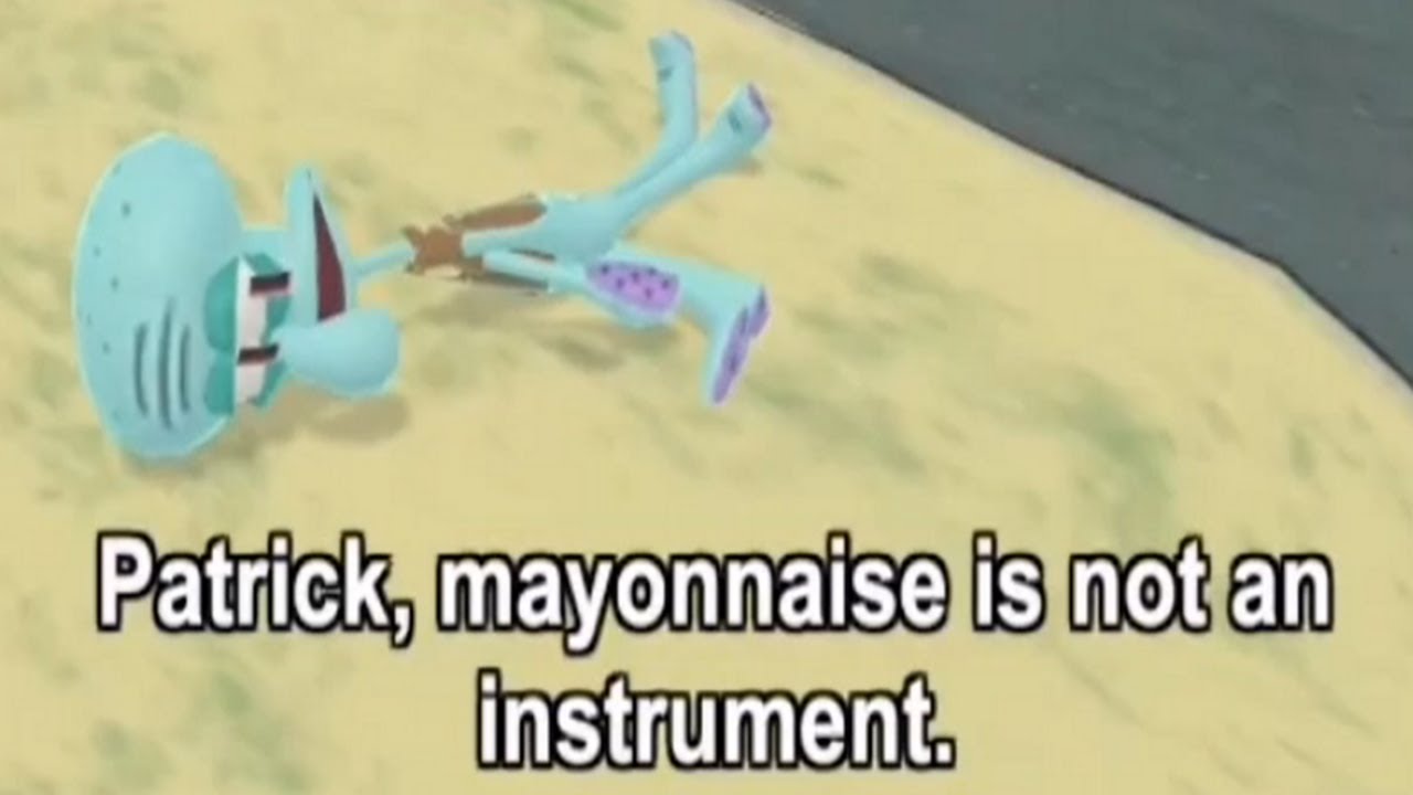 Mayonnaise is an Instrument (AI Sponge Clip) YouTube