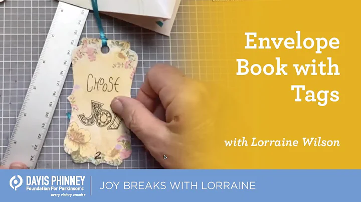 Make an Envelope Book and Tags with Lorraine Wilso...