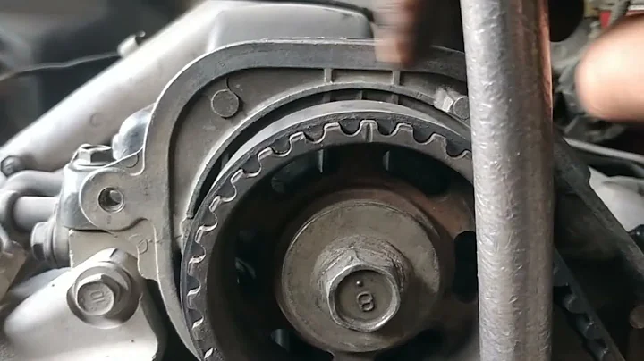 how to 1kz engine timing belt