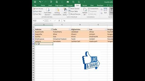 How to filter your data depend on cell values | manual data filtering as cell values #Shorts #Filter