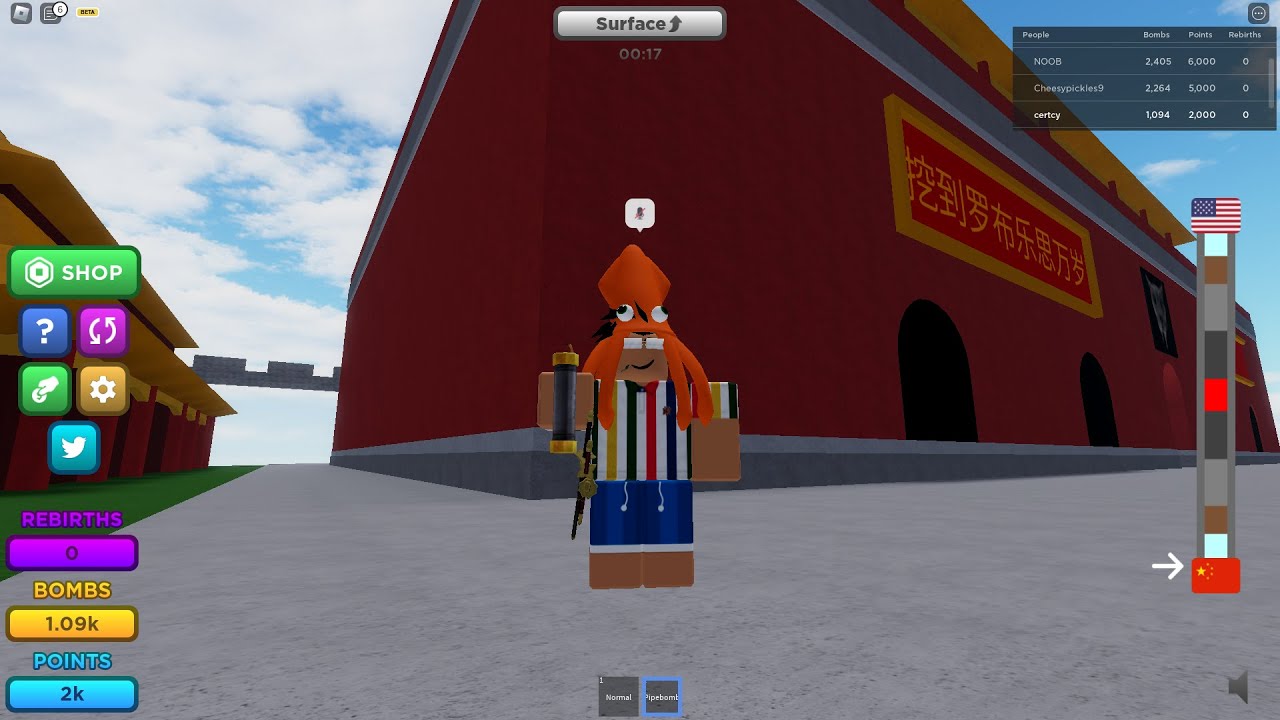 Dig To China [ROBLOX] - YouTube