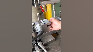 Amazing Machine That Makes Perfect Holes in Tools! 😱 #shorts