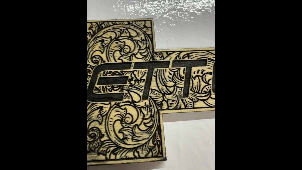 Corvette wooden laser engraved bow tie 