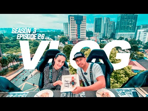 My 35 Birthday makan atas langit! Thank You Isteriku! Thank You Semua! | VLOG³ 26