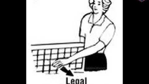 Volleyball - Legal Back Row Attack - Signal 7