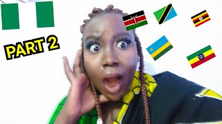What do Nigerians Think of East Africans/Kenya?🇳🇬 #Nigeria Africa Ep.11
