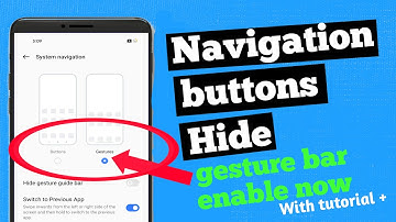 How To Change Navigation Button in Realme 8, Realme 8 back button changing