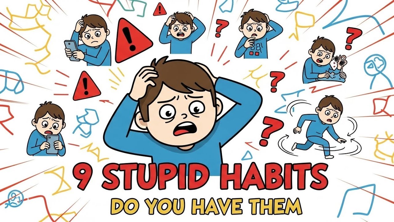 9 Stupid habits that show a lack of intelligence - DO YOU HAVE THEM?