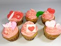 Cupcakes de arándanos | San Valentín 🧁