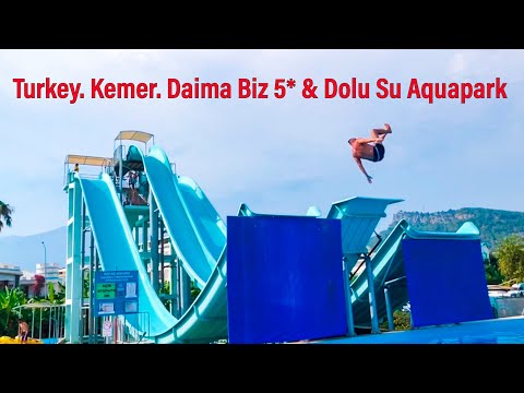 Turkey. Kemer. Daima Biz 5* Hotel & Dolu Su Aquapark. august 2020. video: Alex Kornyshev