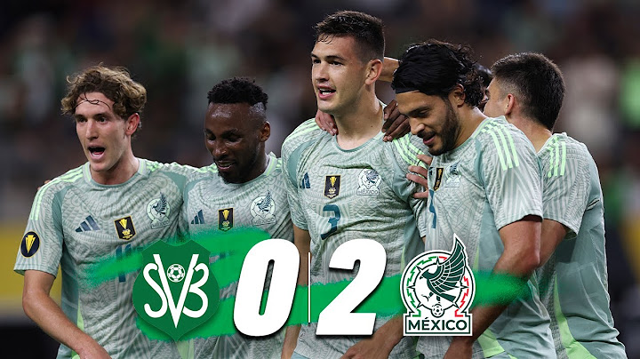 SURINAM 0-2 MÉXICO | Doblete de Montes y tres puntos | Copa Oro 2025