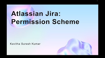 Atlassian Jira: Permission Scheme