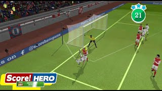 Score! Hero - Advent Hero Event - Level 21 - Complete 3 Stars Walkthrough screenshot 3