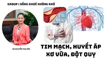 Sức khoẻ tim mạch, ngăn ngừa xơ vữa, đột quỵ - Bs Hảo