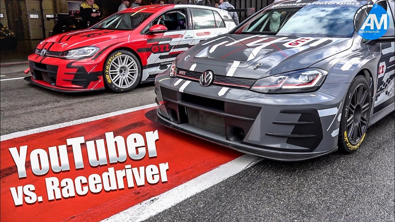 YouTuber vs. Racedriver - GTI TCR Racetrack Battle🏁