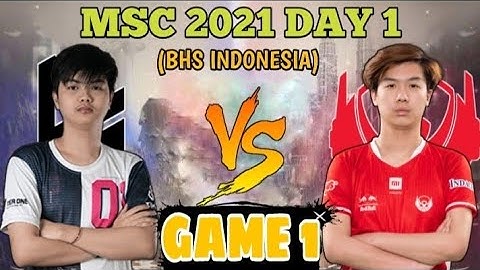 BLACKLIST VS BTR [GAME 1] MSC GROUP STAGE PHASE 1 DAY 1 | MLBB | MOBILE LEGENDS BANG BANG