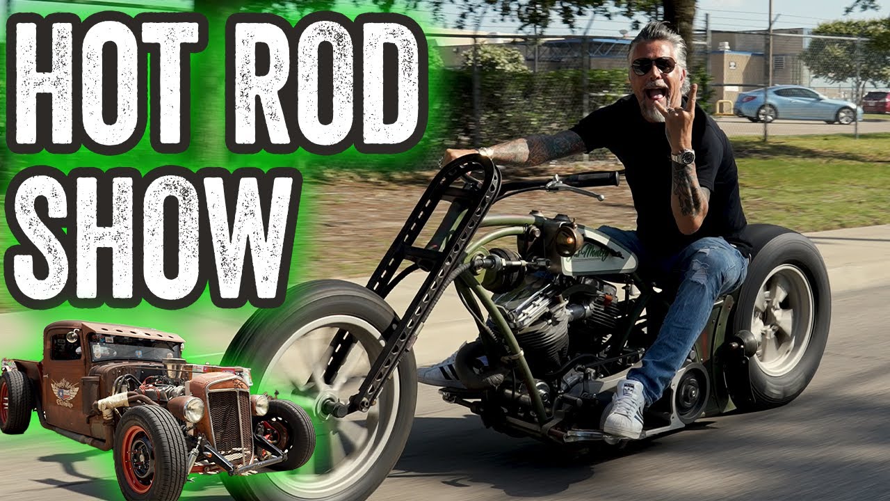 Partying with Hot-Rods & Rat-Rods at Strokers Ice House!