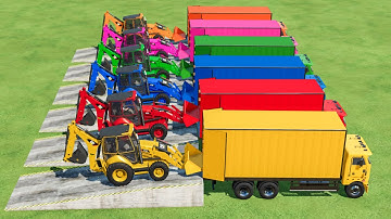 COLOURS OF LOADER ! CAT BACKHOE LOADER IN FS22 | FARMING SIMULATOR 22