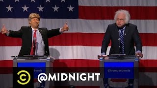 Trump vs. Bernie in the First Ever @midnight Presidential Debate