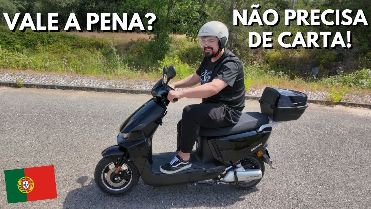 Minha Nova Conquista em Portugal! Comprei uma Mota Elétrica