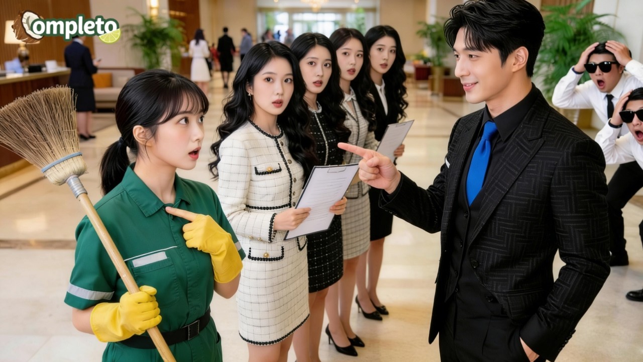 CEO rejeitou 100 assistentes geniais—caiu de amores pela faxineira que chegou tarde! Amor!