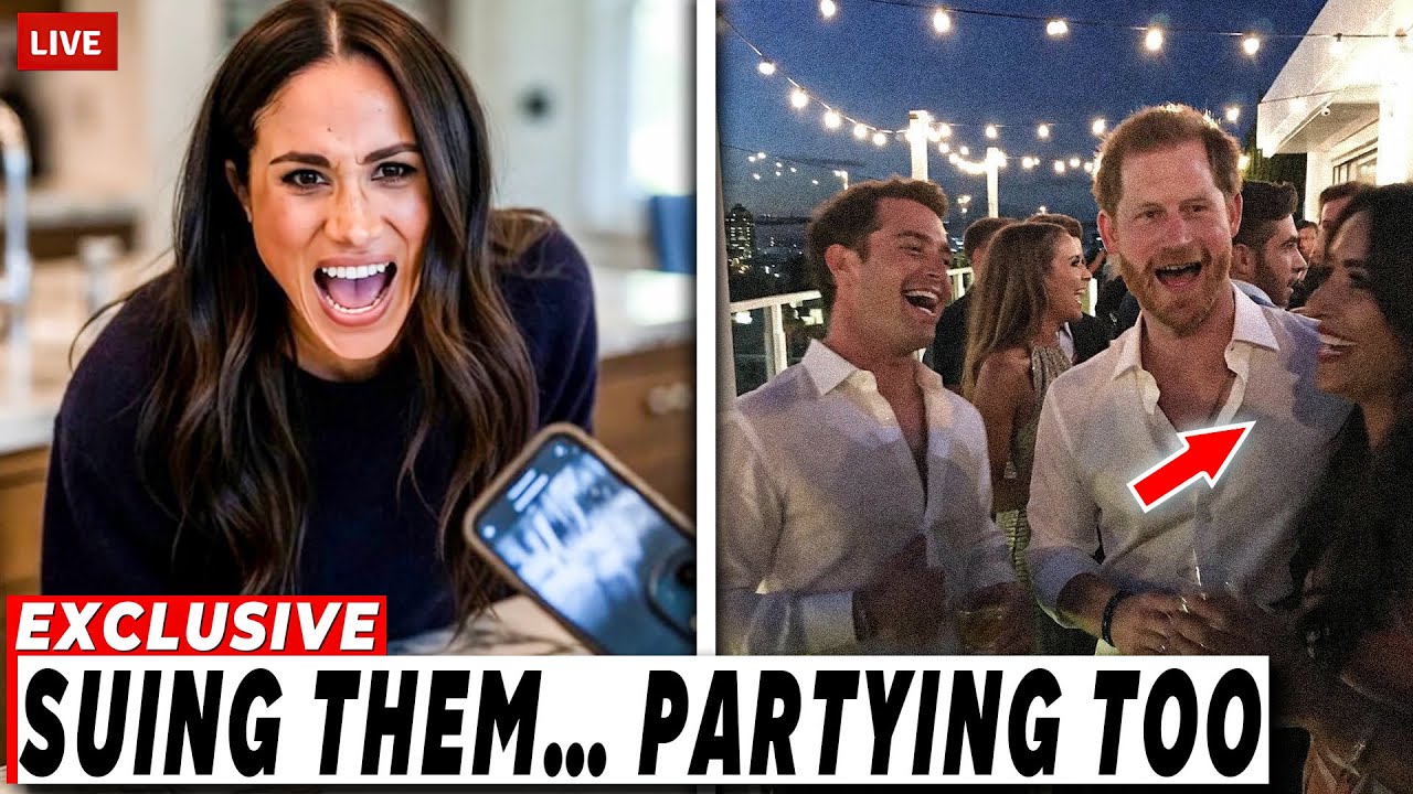 Meghan Markle LEFT FURIOUS As Prince Harry's Wild Partying With Media STAR Goes VIRAL!