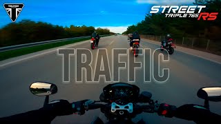 Street Triple 765 RS | İzmir - Traffic Ride #2 | POV